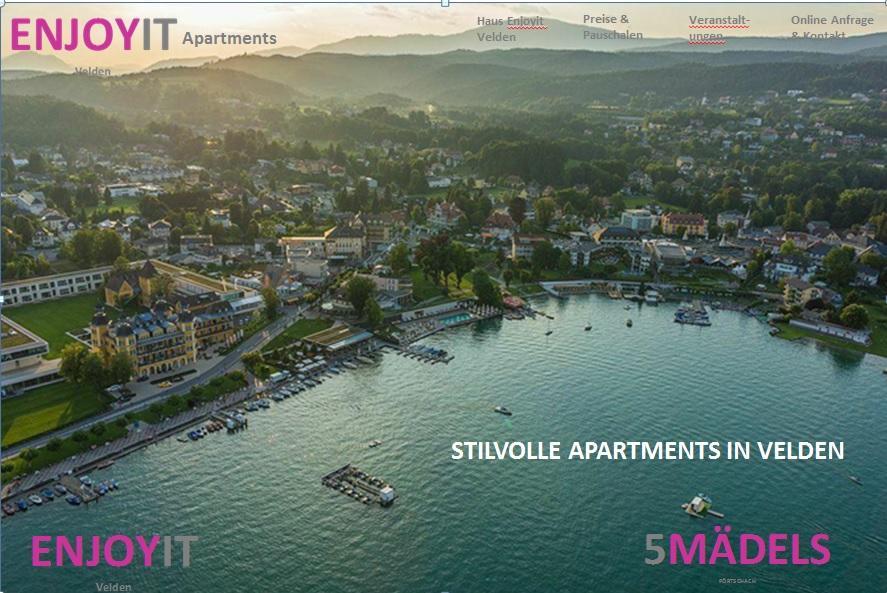 Enjoyit-Ws Apartment Velden am Woerthersee Ngoại thất bức ảnh
